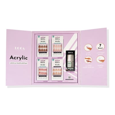 Loca Acrylic Nails Extra Glossy Full Set - Limited Edition