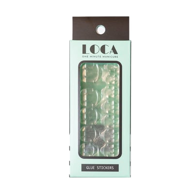 Loca sticker nail glue
