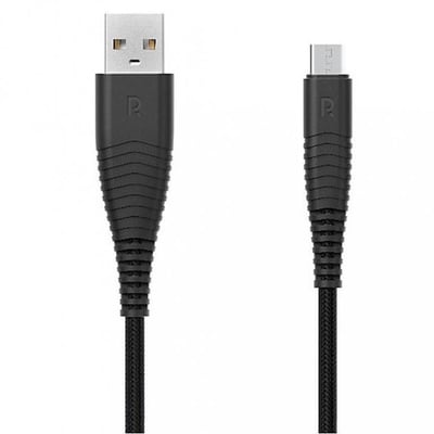 كيبل راف باور USB إلى  Type-C - متر - أسود
