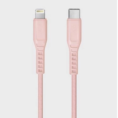 كيبل USB-C إلى لايتنينق 1.2 متر من يونيك بألوان متعددة