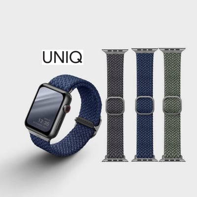 Uniq سوار مضفر لساعة أبل