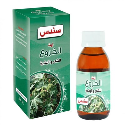  زيت الخروع للشعر والبشرة من سندس , 100مل