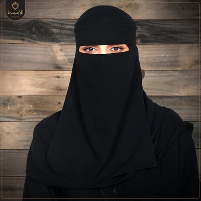نقاب كبير مطاطين بدون حشوة , رباط نحيف 