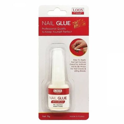 غراء أظافر لوكس ابيض 15 جرام  NAIL GLUE