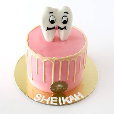 Pink Tooth Cake