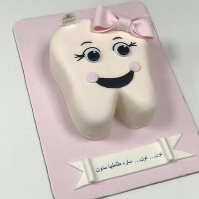 Pink tooth Cake