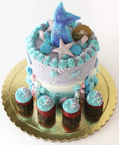  Special Mermaid Cake and Cupcake 