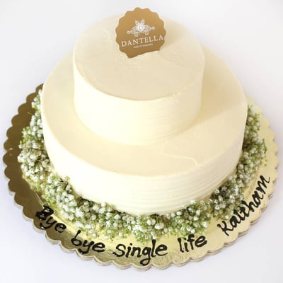   Elegant Baby Breath Cake Large
