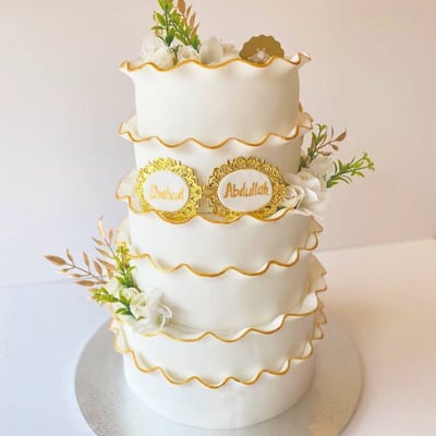 Rasha wedding Cake 