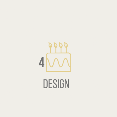 Design four inch double