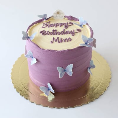 Lady Butterfly Cake