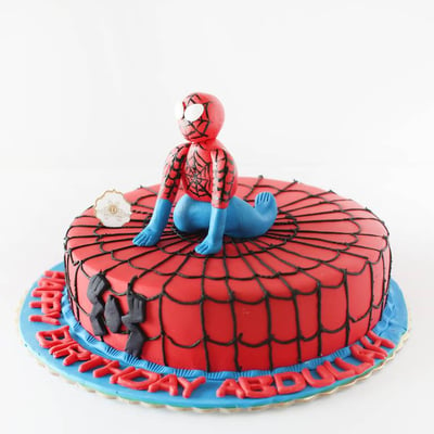 Spider Man Large Cake