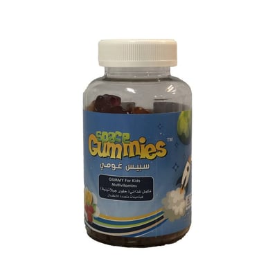 سبيس جمي- فيتامينات متعددة للاطفال نكهة التوت والبرتقال 60 جاميز 
