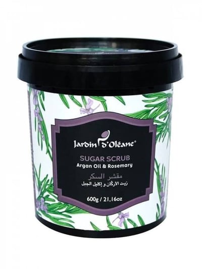جاردن اوليان -مقشر السكر بزيت الاركان واكليل الجبل 600g