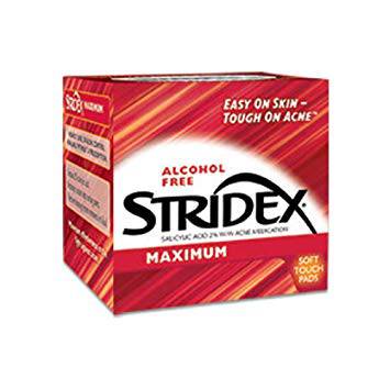 مسحات Stridex لمعالجة لحب الشباب