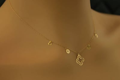 عقد عيار21 الوزن ( 1.18 )
