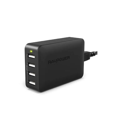 منصة شحن راف باور كومبو - usb 4 منافذ أي سمارت 40واط