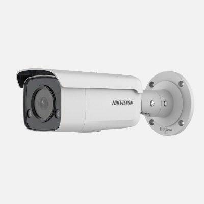 HIKVISION 4MP COLORVU FIXED NETWORK BULLET CAMERADS-2CD2T47G2-L(4mm)(C)(O-STD)
