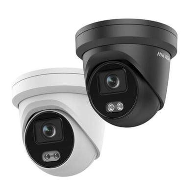 HIKVISION 4 MP COLORVU FIXED TURRET NETWORK CAMERADS-2CD2347G2-L(4mm)