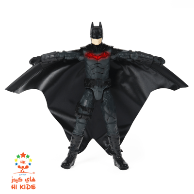 باتمان | مجسم شخصية باتمان بأجنحة - مقاس 30-سم مع أضواء وعبارات