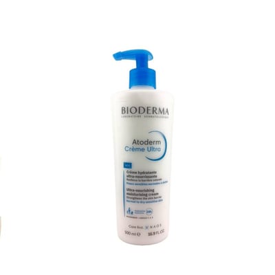 Bioderma Atoderm Ultra Nourishing Cream for Sensitive and Dry Skin - 500 ml.