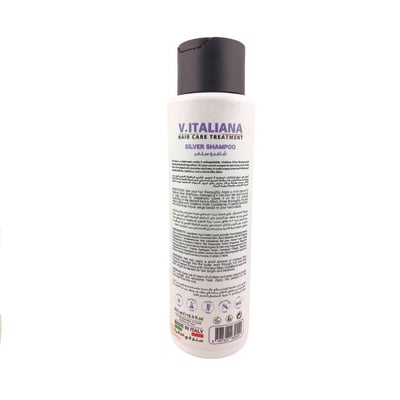 V.Italiana Silver Shampoo for Brassiness Neutralization - 500ml