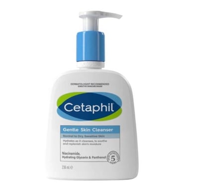 Cetaphil Gentle Cleansing Wash for Normal to Dry and Sensitive Skin – 236 ml