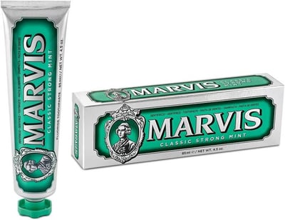Marvis Classic Strong Toothpaste with Strong Mint 85ml