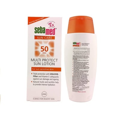 Sebamed Multi Protect Sun Lotion SPF 50 for Sensitive Skin - 150ml