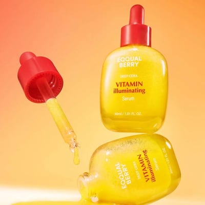 Equal Berry Serum for Brightening and Evening Skin Tone with Vitamin C and Niacinamide – 30 ml