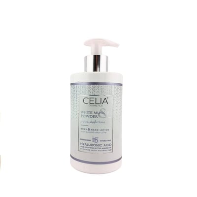 Celia White Musk & Powder Body & Hand Lotion