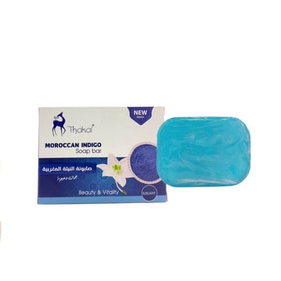 Thakai Moroccan Indigo Soap Bar - 100 G
