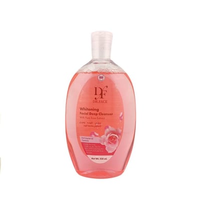 DR. FACE Whitening Facial Deep Cleanser with Pure Rose Extract - 225ml