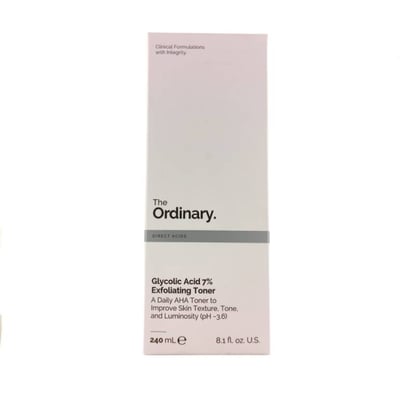 The Ordinary Glycolic Acid 7% Exfoliating Toner - 240ml