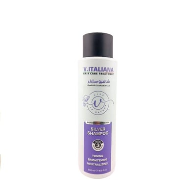 V.Italiana Silver Shampoo for Brassiness Neutralization - 500ml