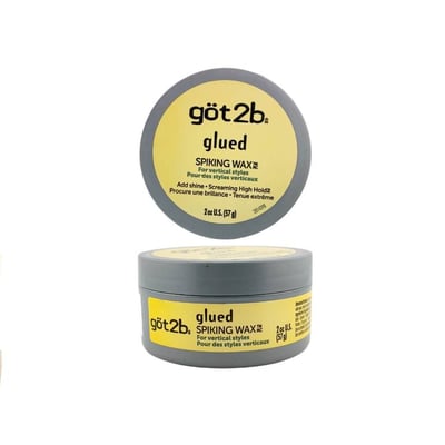 got2b Glued Spiking Wax - Strong Hold Styling Wax for Hair