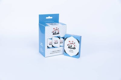 6 حبات من صكة الزرقاء ( بوكر ) الورق كامل