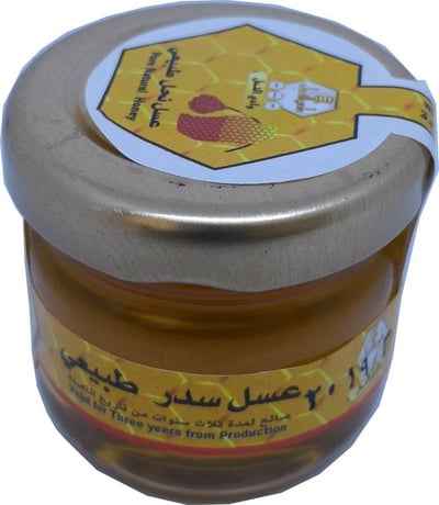 عسل سدر جبلي 30 جم / وادي النحل