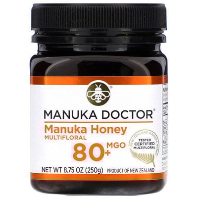 عسل المانوكا (MGO 80+) 250 جم/ MANUKA DOCTOR