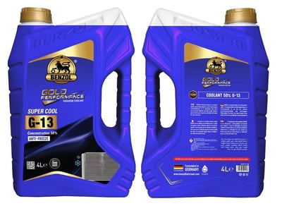 RADIATOR COOLANT G-13 ماء راديتر أزرق سوبر جي-13/ 4 لتر