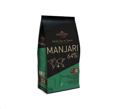 شوكولاه فالورنا الفرنسية Manjari 64%
