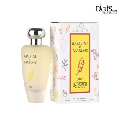 Bambini memme عطر مامي اطفال مكون من زهرة الياسمين والورد التركي