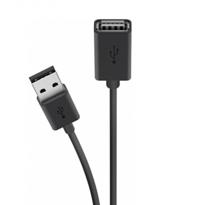 كيبل تمديد USB 2.0 بطول 1.8 متر من بلكن - أسود 