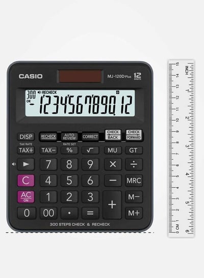 الة حاسبة كاسيو وسط MJ-120D PLUS 