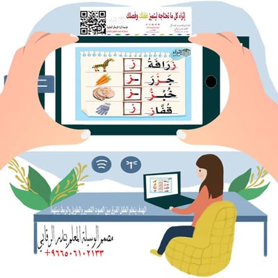 نسخة الكترونية بطاقات الحروف الهجائية بمواضعها الأربعة حرف صورة كلمة