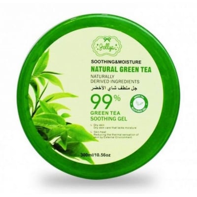 جل الشاي الأخضر الملطف لتنعيم وترطيب البشرة من جيليز - أخضر - 300 مل - JE20-159