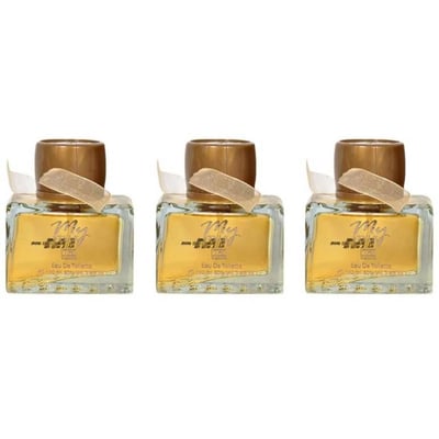 طقم 3 قطع تي أر آي عطر ماي ستايل للنساء - أو دو تواليت - 100 مل