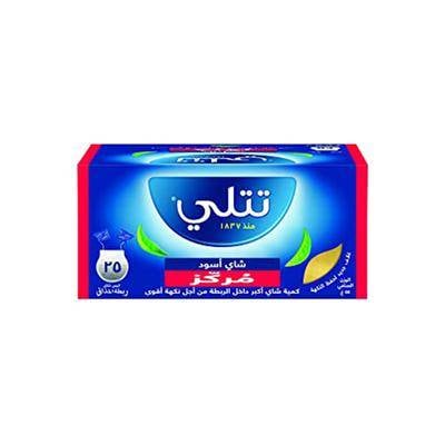 شاي تتلي اسود مركز ظروف 25 كيس