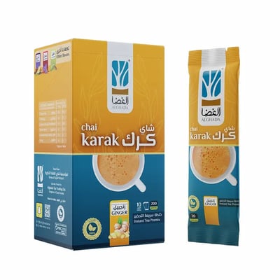 شاي كرك الغضا زنجبيل 10 اظرف