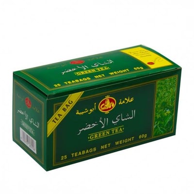 شاي ابوشيبة اخضر ظروف 25 كيس